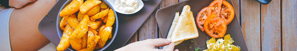 Eating at The Carriage House restaurant in Barryville, NY.